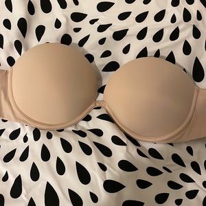 Victoria Secret strapless nude bra